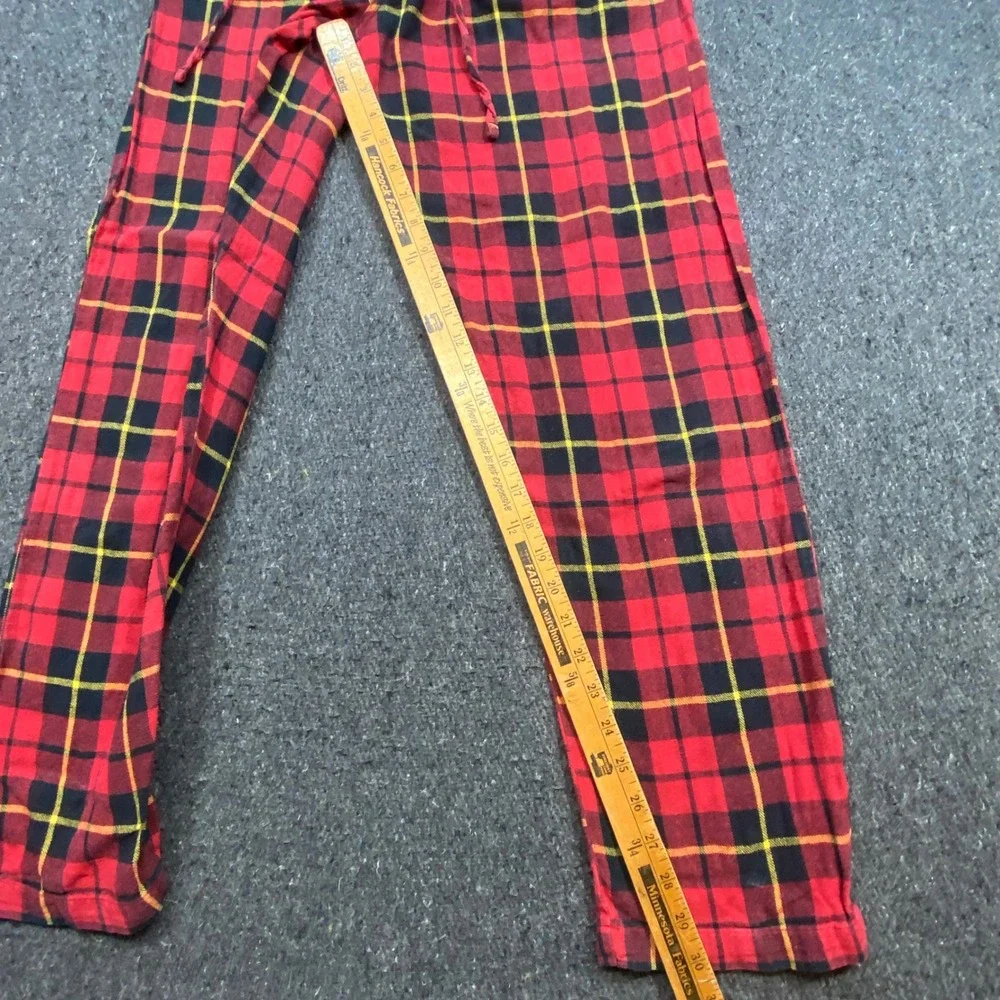 Polo Ralph Lauren Pajama Pants Sz M Mens Red Plaid Loungewear Sleepwear Tartan